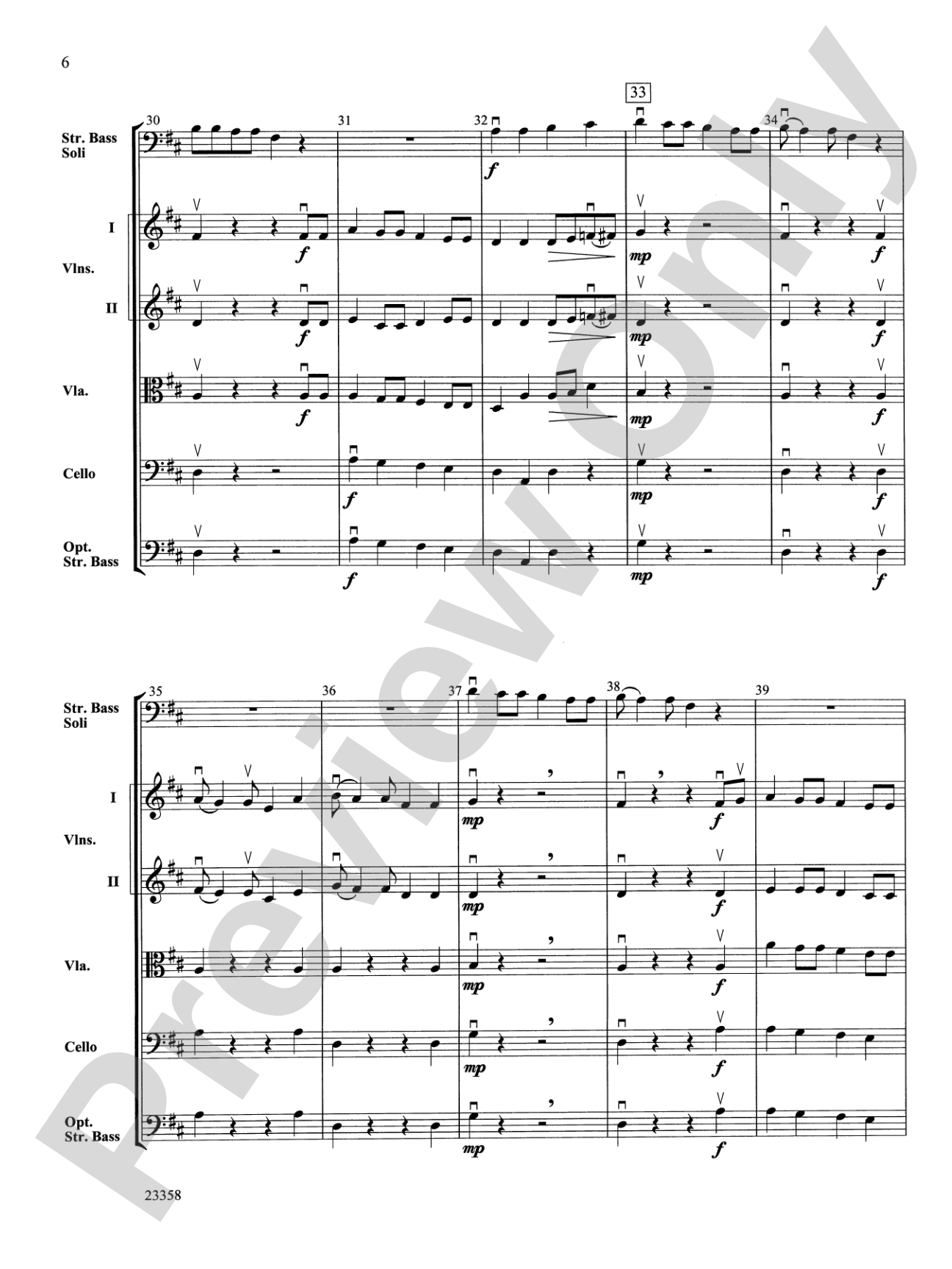 Bass-ically Bluegrass: String Orchestra Conductor Score & Parts