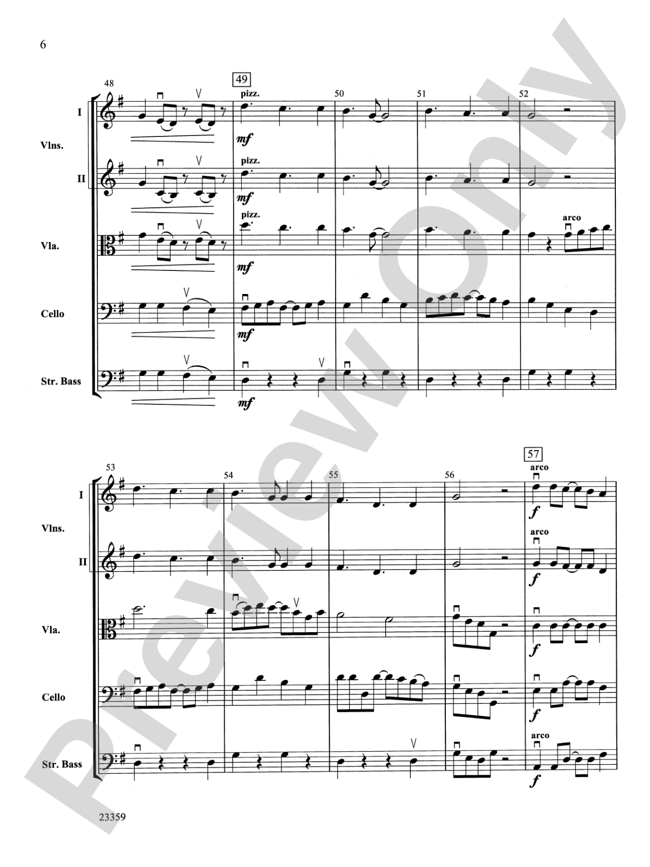 O Desayo: String Orchestra Conductor Score & Parts