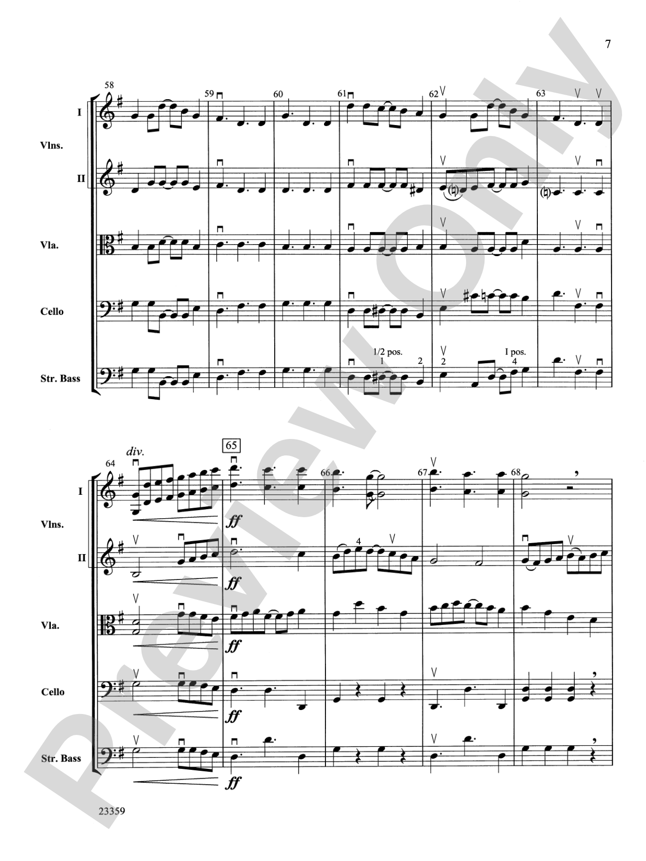 O Desayo: String Orchestra Conductor Score & Parts