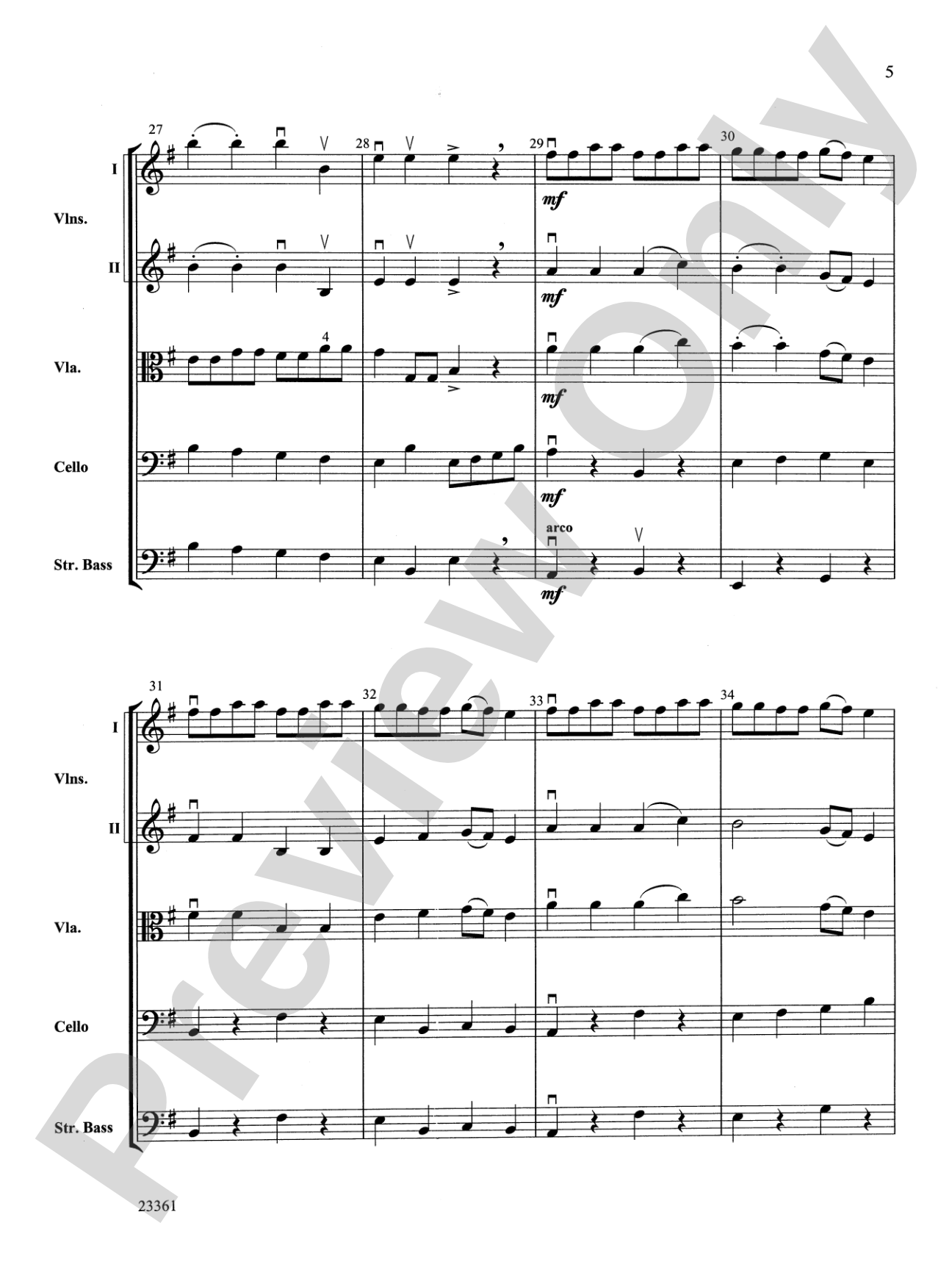Spin, Dreidel, Spin: String Orchestra Conductor Score & Parts