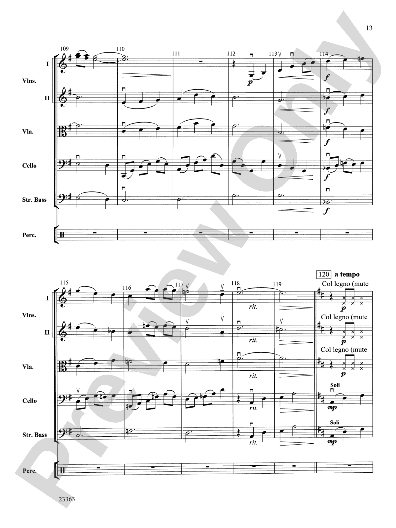 El dia de los Muertos: String Orchestra Conductor Score & Parts