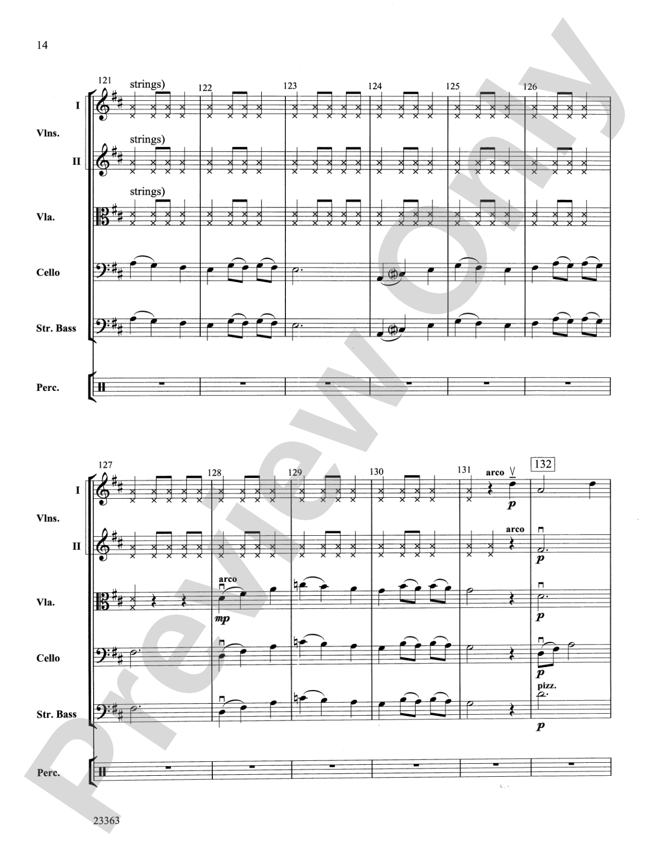 El dia de los Muertos: String Orchestra Conductor Score & Parts