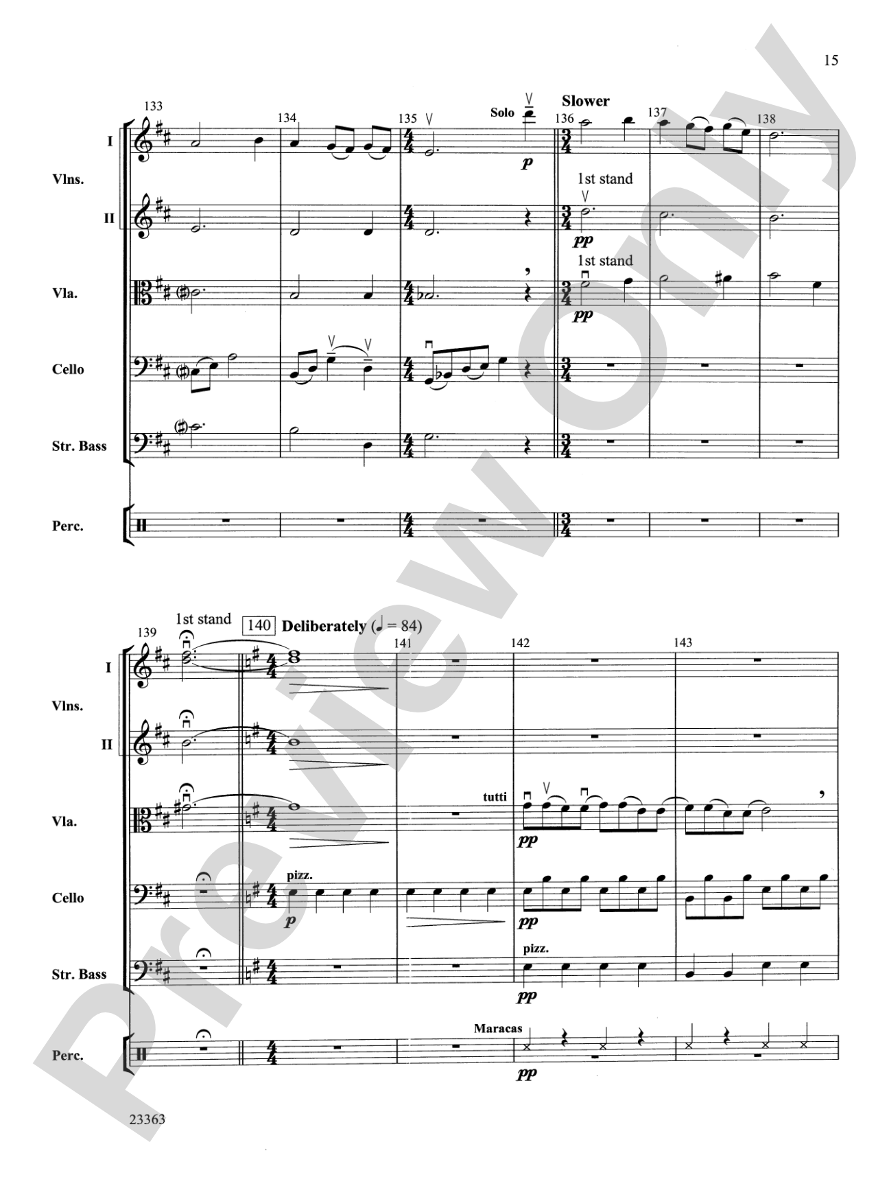 El dia de los Muertos: String Orchestra Conductor Score & Parts