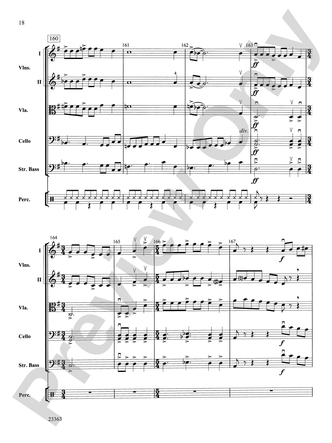 El dia de los Muertos: String Orchestra Conductor Score & Parts