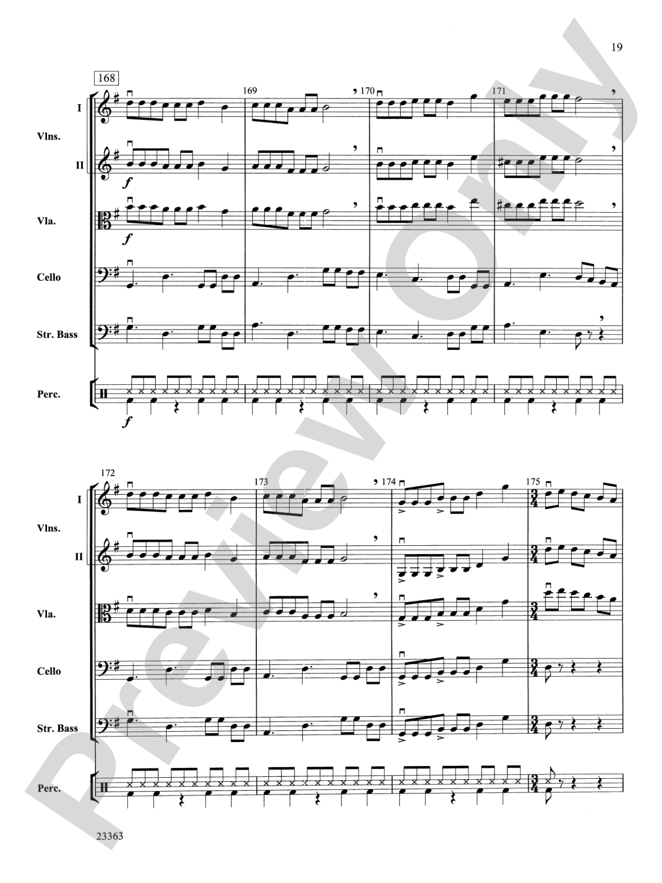 El dia de los Muertos: String Orchestra Conductor Score & Parts