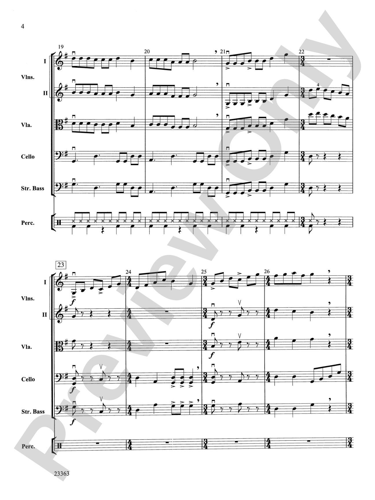 El dia de los Muertos: String Orchestra Conductor Score & Parts