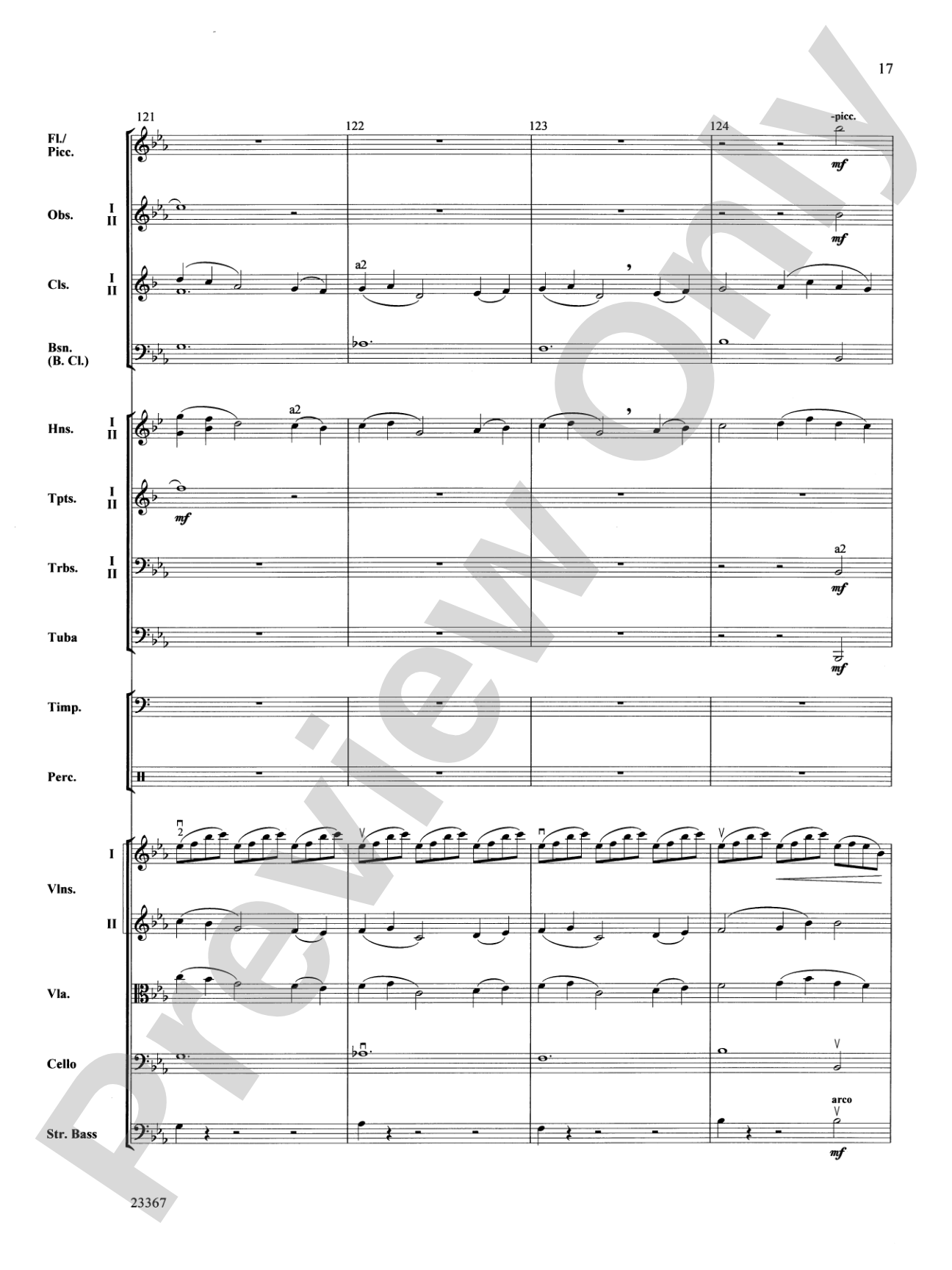 Overture to the Wasps: Full Orchestra Conductor Score & Parts