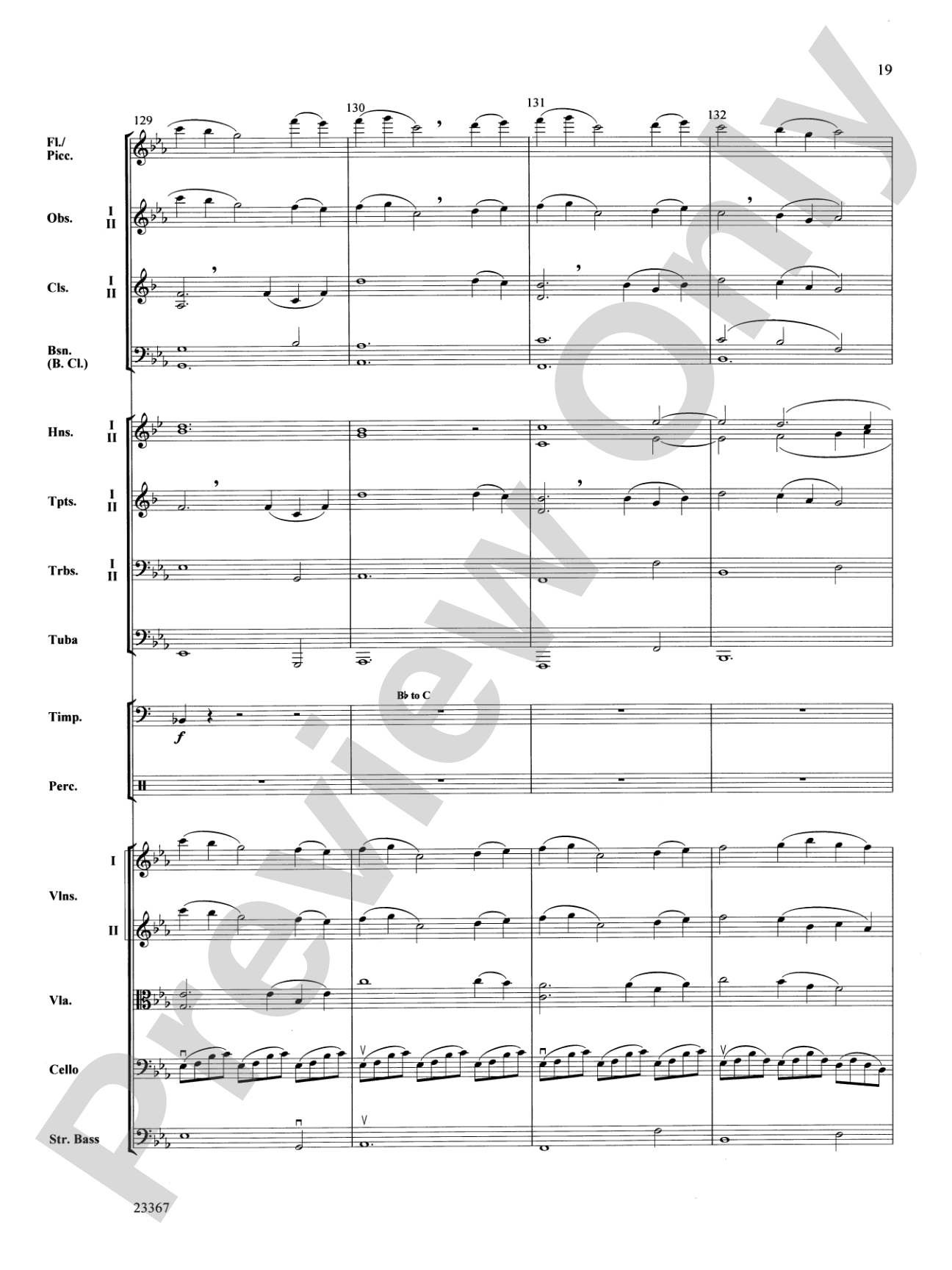 Overture to the Wasps: Full Orchestra Conductor Score & Parts