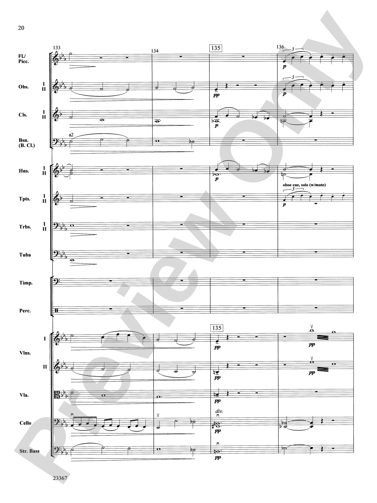 Overture to the Wasps: Full Orchestra Conductor Score & Parts
