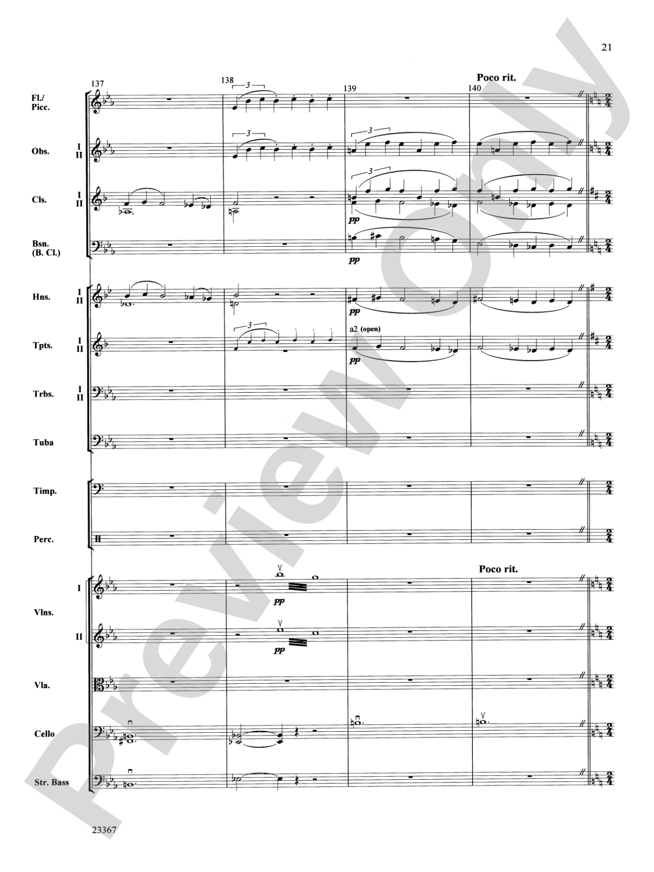 Overture to the Wasps: Full Orchestra Conductor Score & Parts