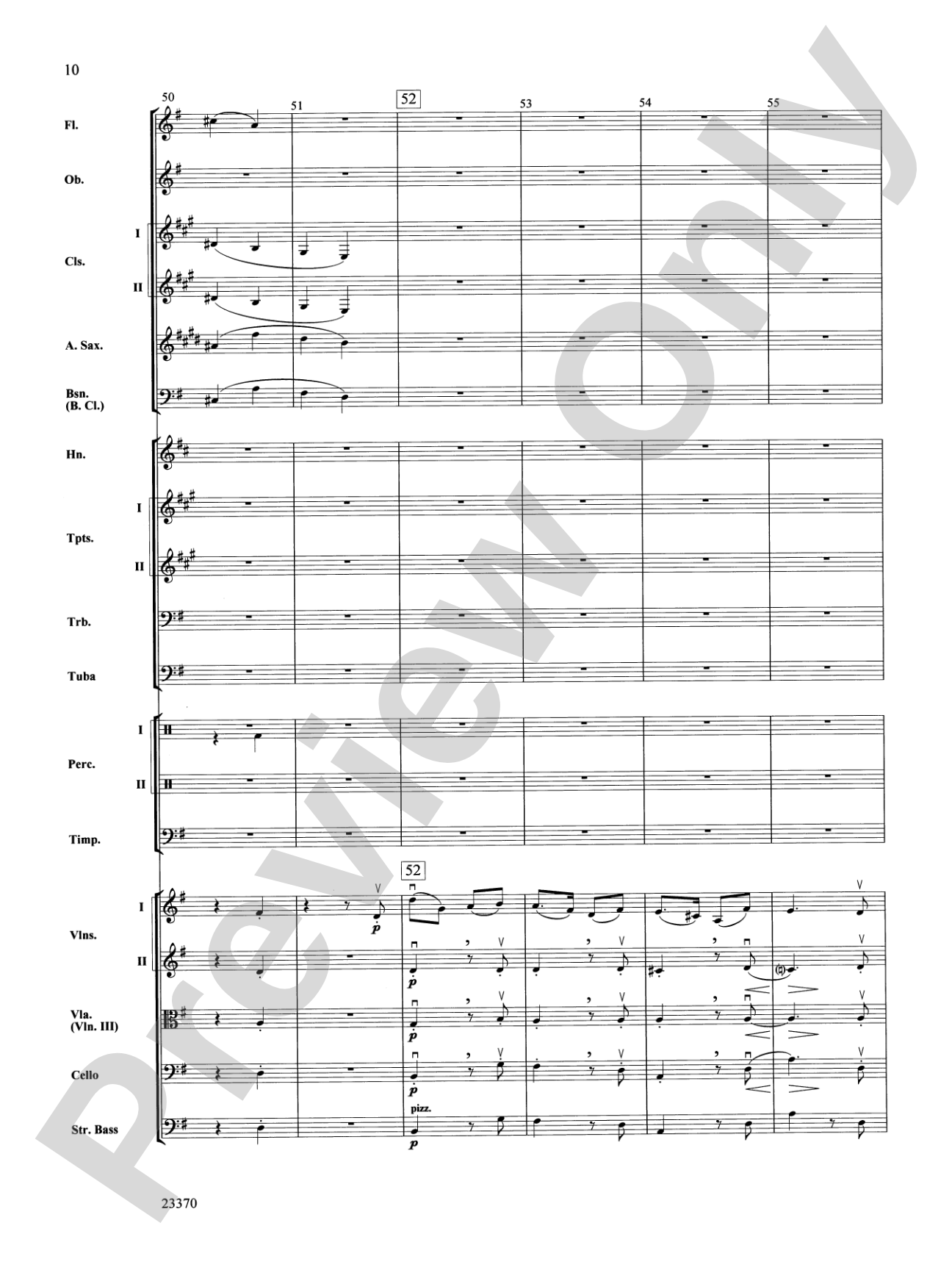Symphony No. 4: Full Orchestra Conductor Score & Parts