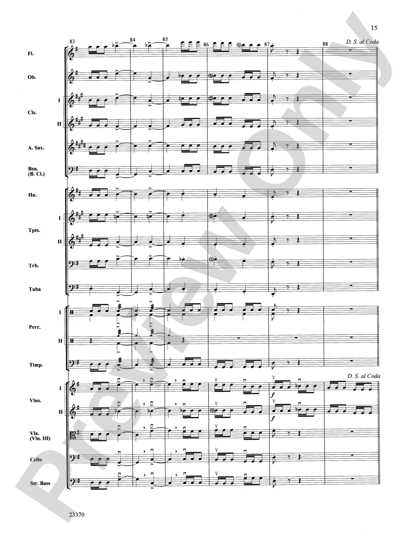 Symphony No. 4: Full Orchestra Conductor Score & Parts