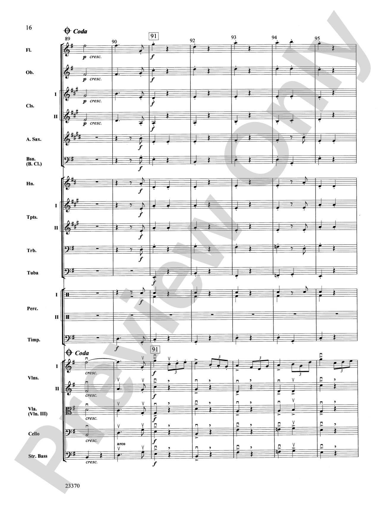 Symphony No. 4: Full Orchestra Conductor Score & Parts