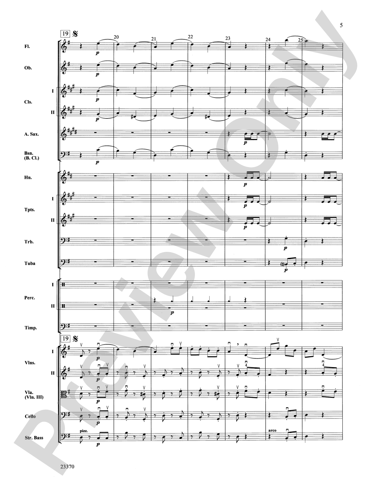 Symphony No. 4: Full Orchestra Conductor Score & Parts