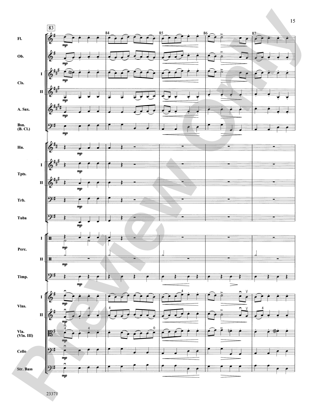 The Moldau: Full Orchestra Conductor Score & Parts
