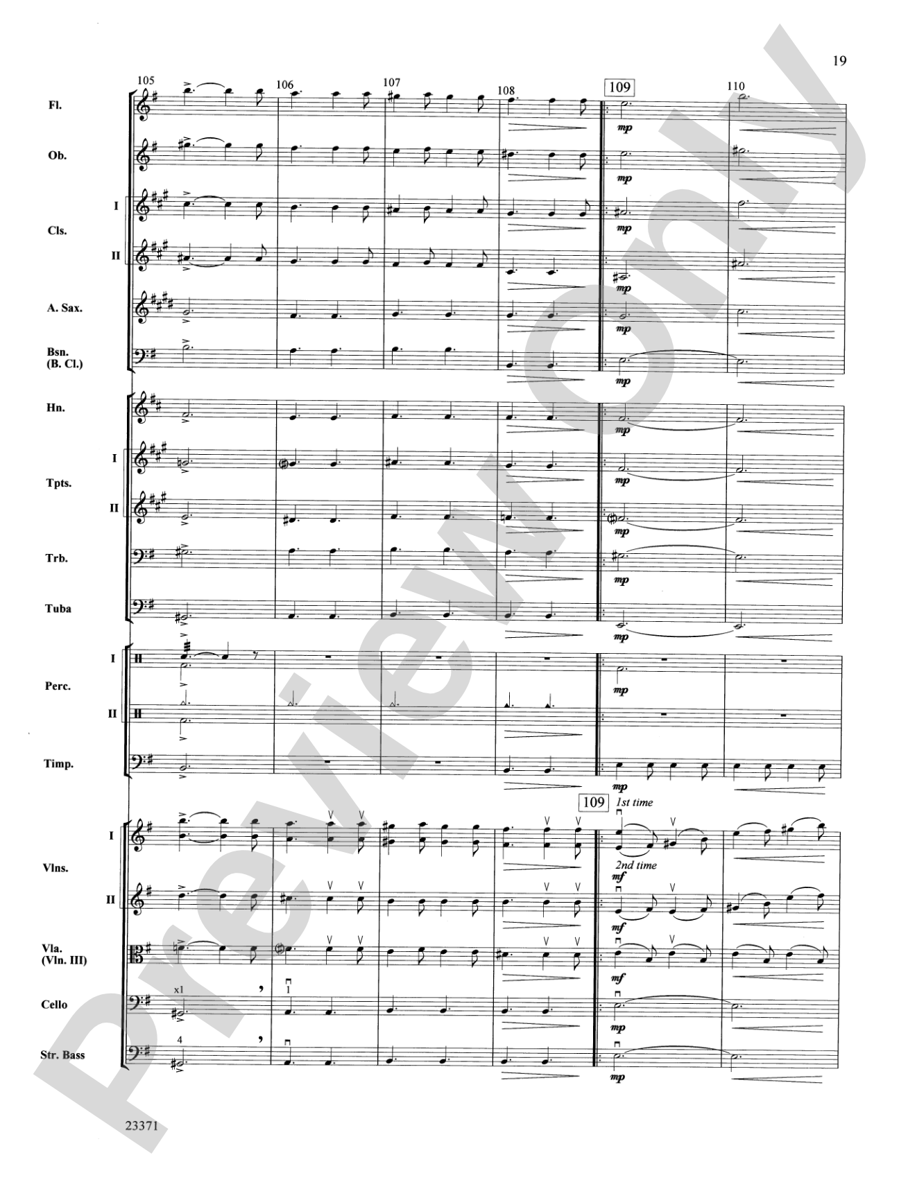 The Moldau: Full Orchestra Conductor Score & Parts