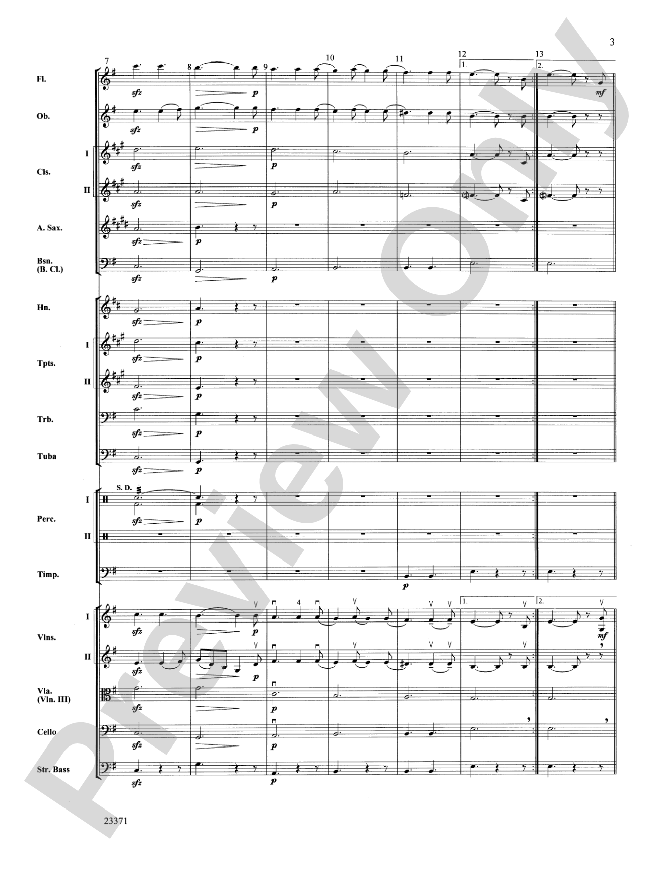 The Moldau: Full Orchestra Conductor Score & Parts