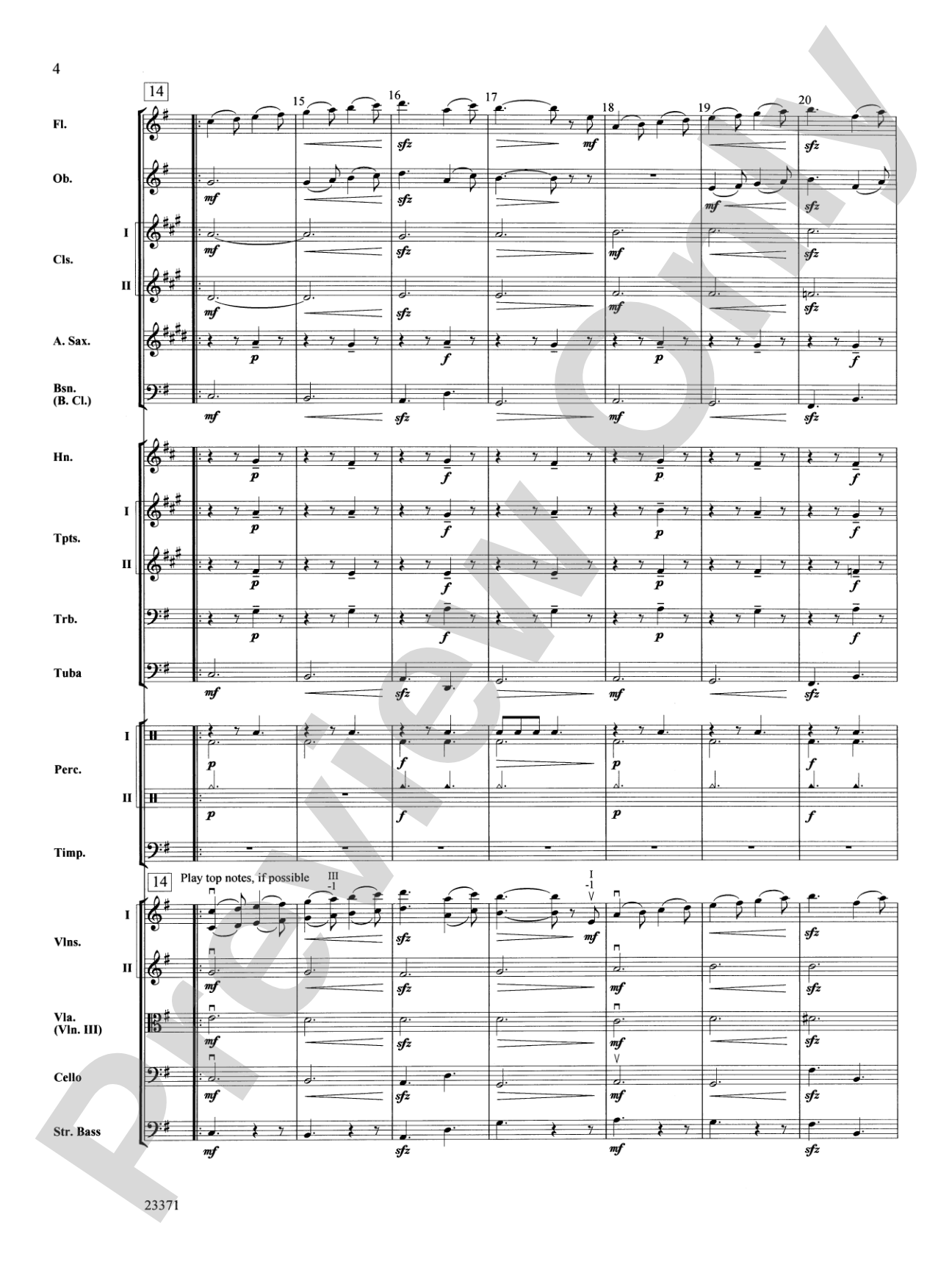 The Moldau: Full Orchestra Conductor Score & Parts