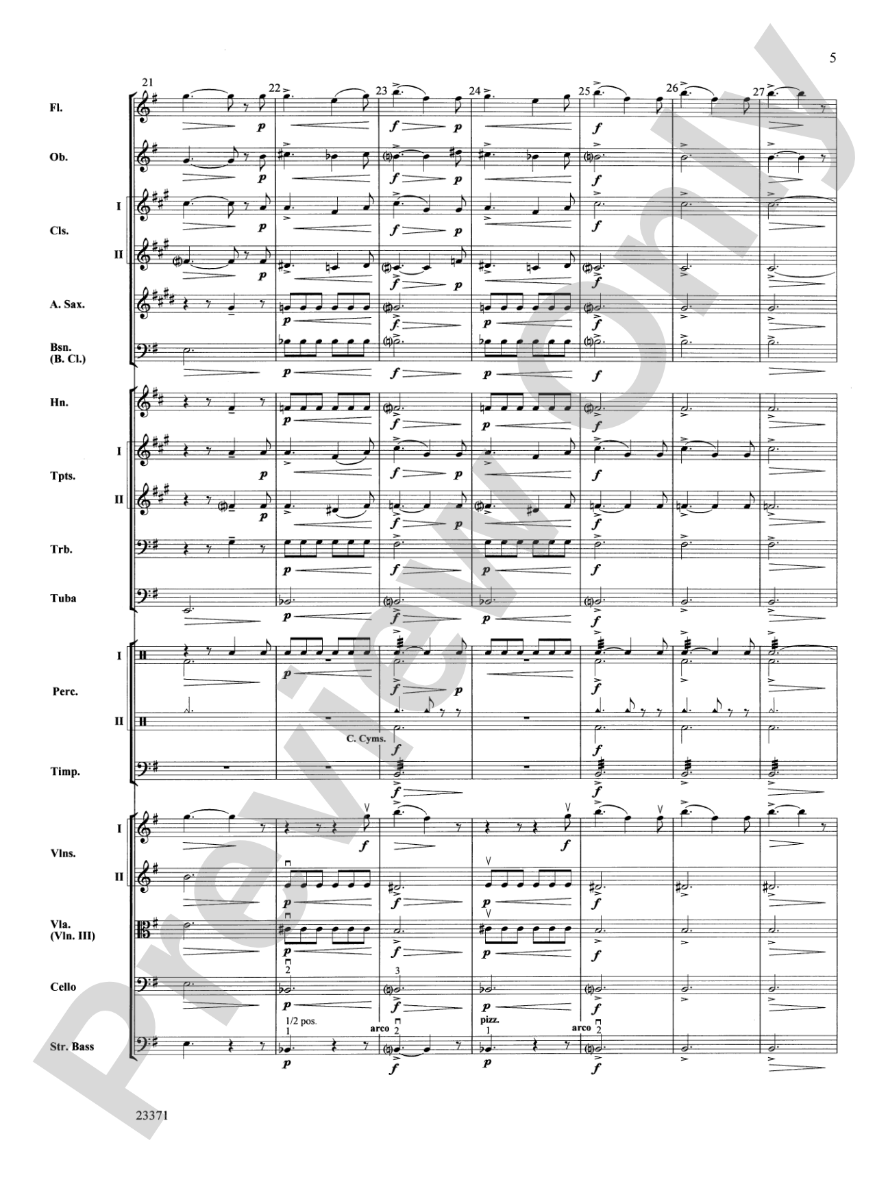 The Moldau: Full Orchestra Conductor Score & Parts