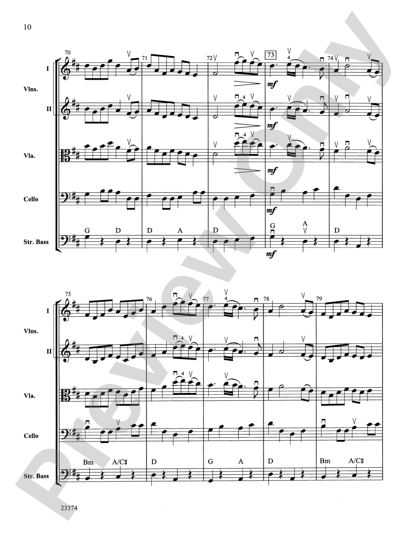 Red Lodge Reel: String Orchestra Conductor Score & Parts