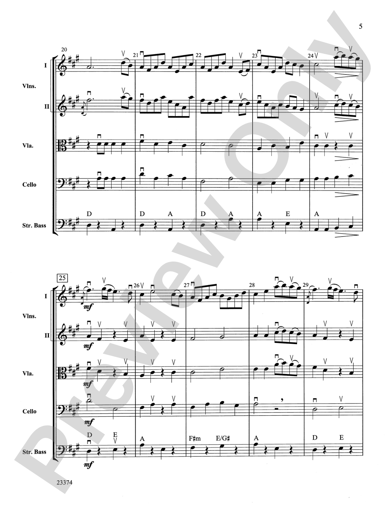 Red Lodge Reel: String Orchestra Conductor Score & Parts