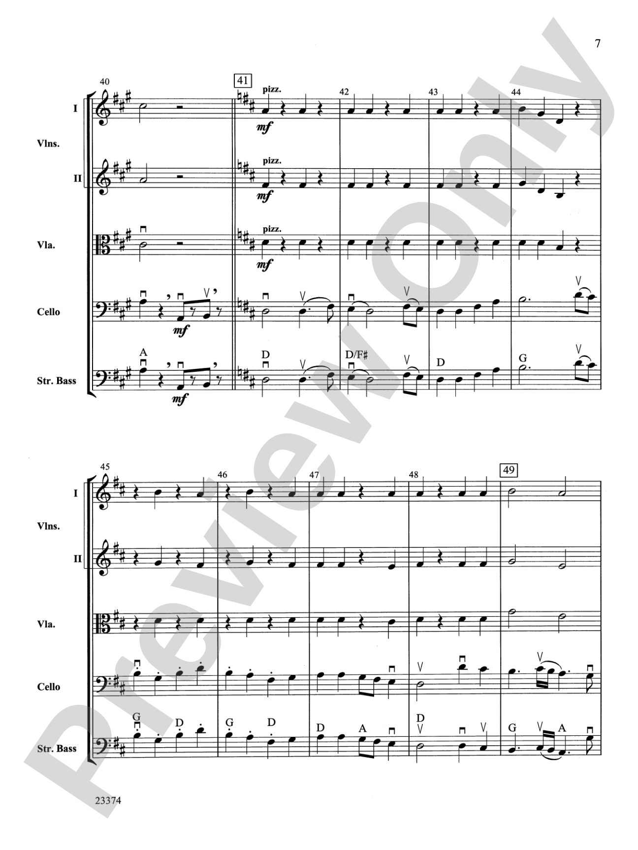Red Lodge Reel: String Orchestra Conductor Score & Parts