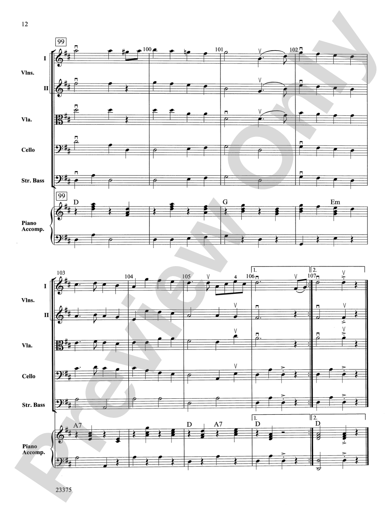 Scandanavian Fiddle Suite: String Orchestra Conductor Score & Parts
