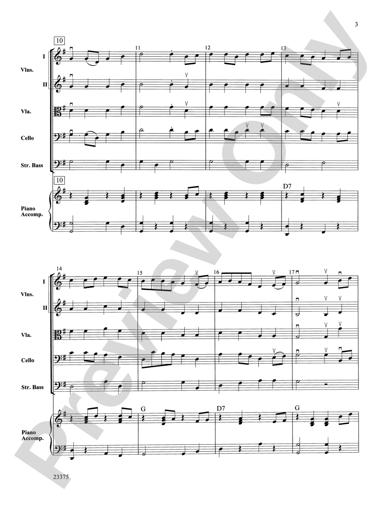 Scandanavian Fiddle Suite: String Orchestra Conductor Score & Parts
