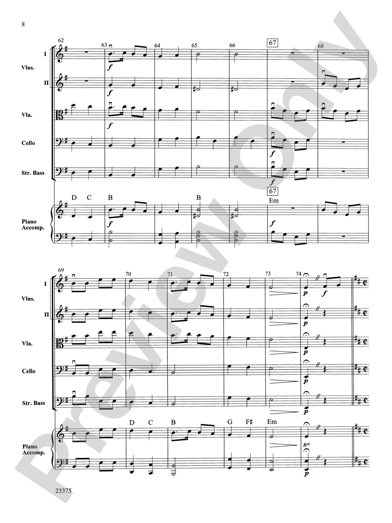 Scandanavian Fiddle Suite: String Orchestra Conductor Score & Parts