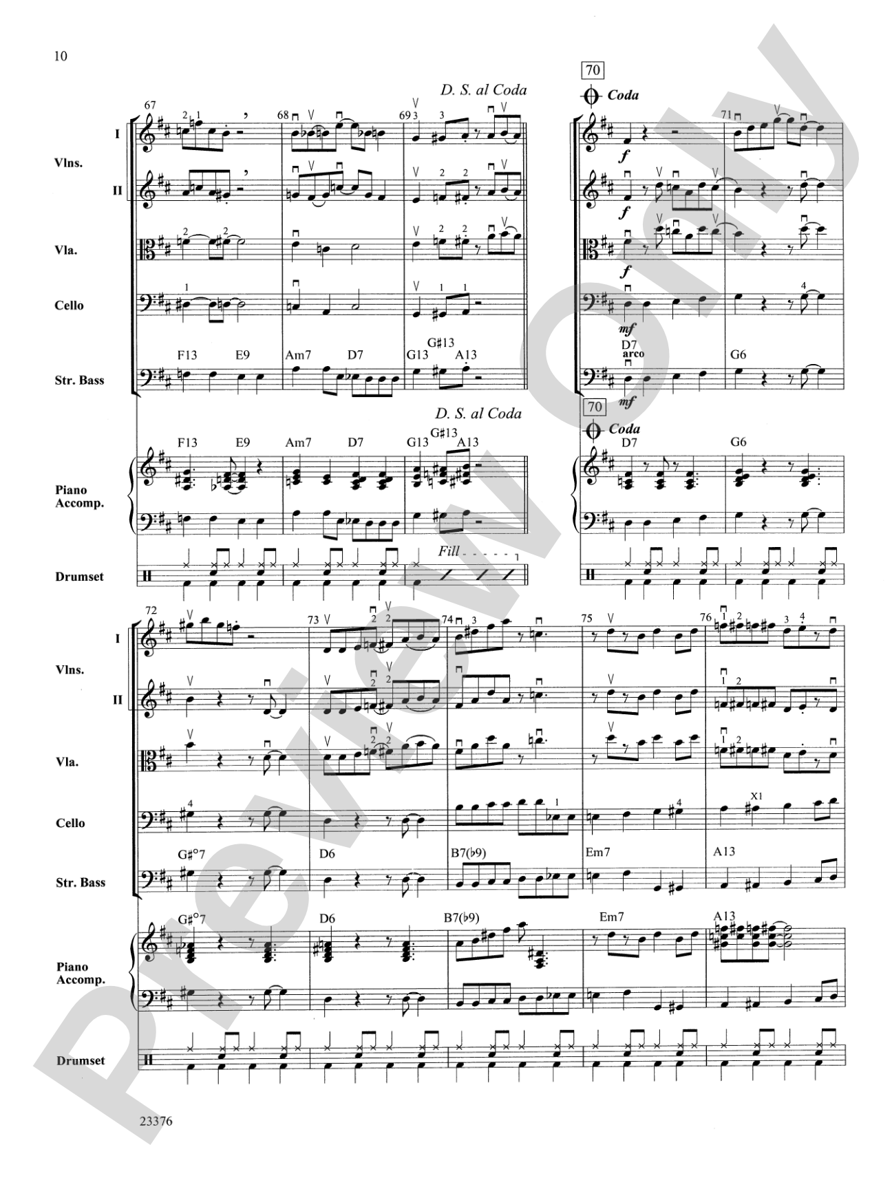 Lowdown, Hoe-down: String Orchestra Conductor Score & Parts