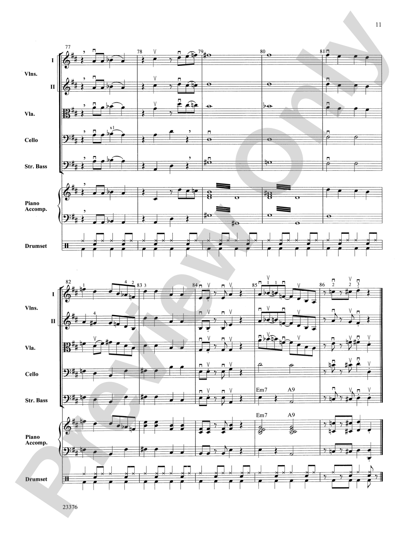 Lowdown, Hoe-down: String Orchestra Conductor Score & Parts