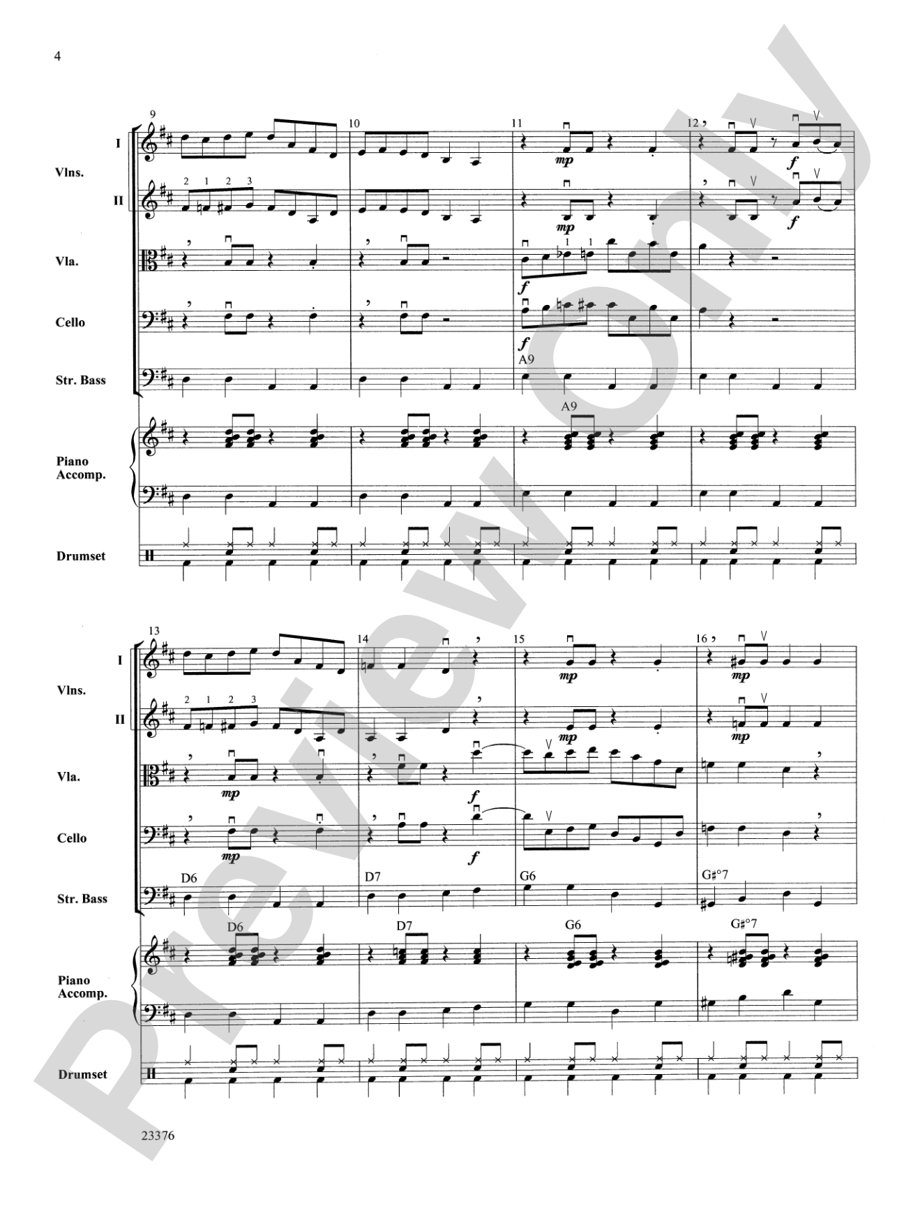 Lowdown, Hoe-down: String Orchestra Conductor Score & Parts