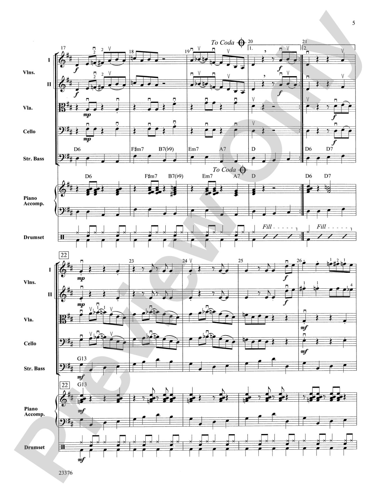 Lowdown, Hoe-down: String Orchestra Conductor Score & Parts