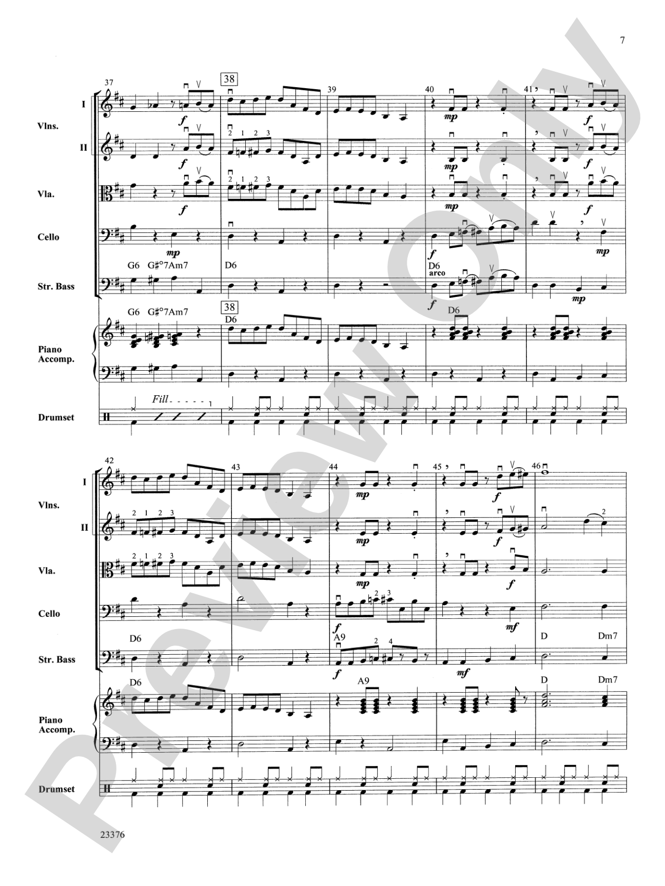 Lowdown, Hoe-down: String Orchestra Conductor Score & Parts