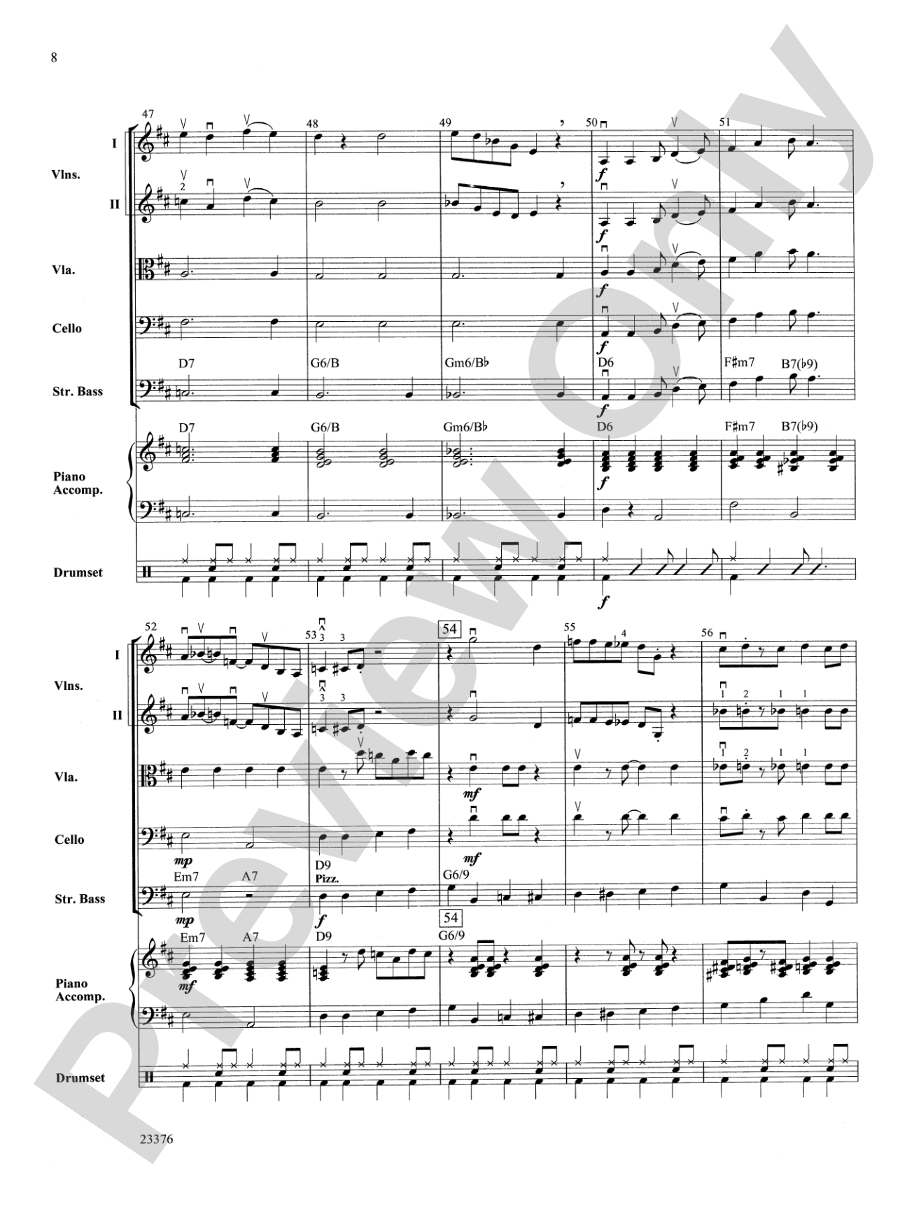 Lowdown, Hoe-down: String Orchestra Conductor Score & Parts