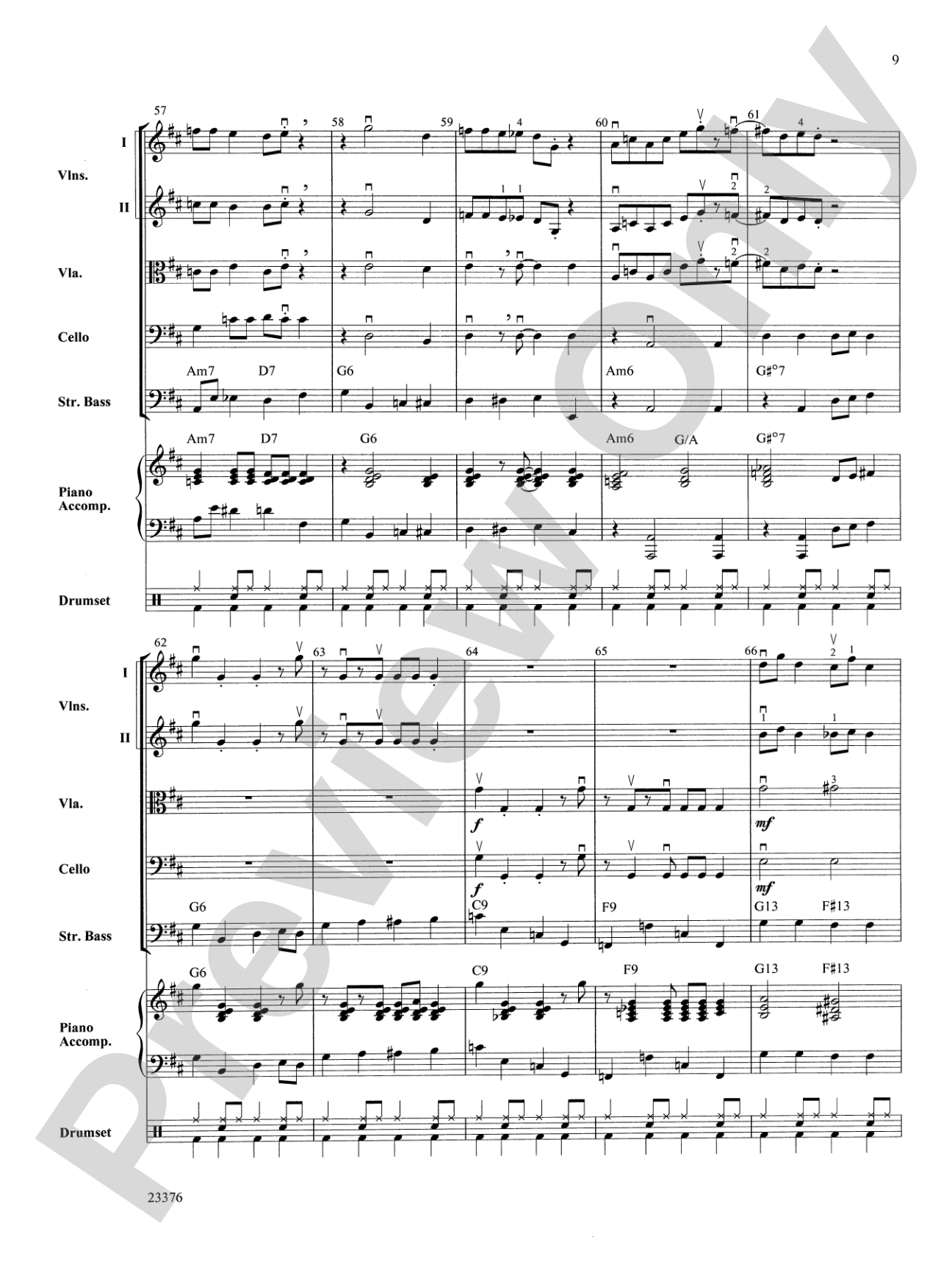 Lowdown, Hoe-down: String Orchestra Conductor Score & Parts