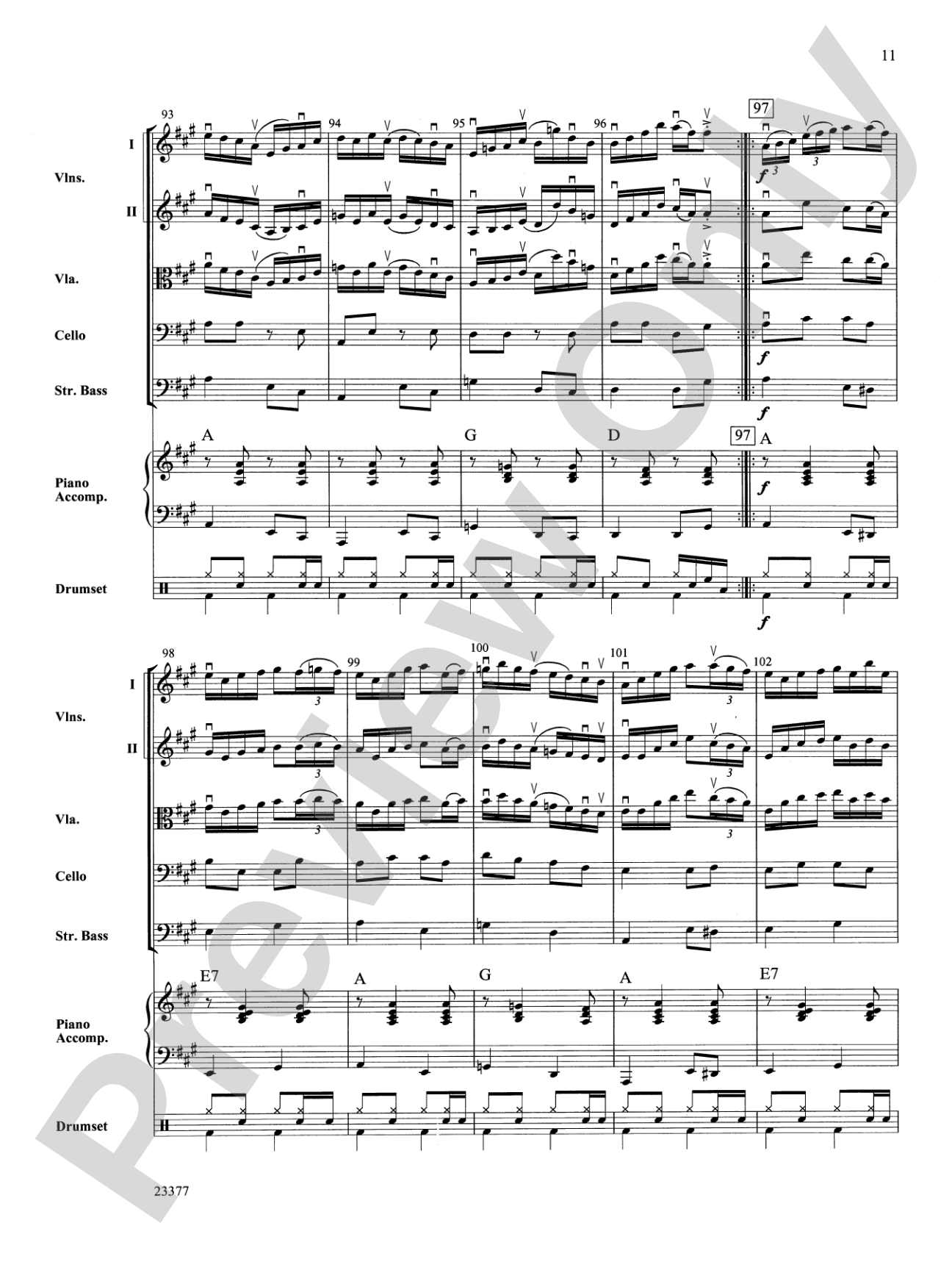 Front Porch Jam: String Orchestra Conductor Score & Parts