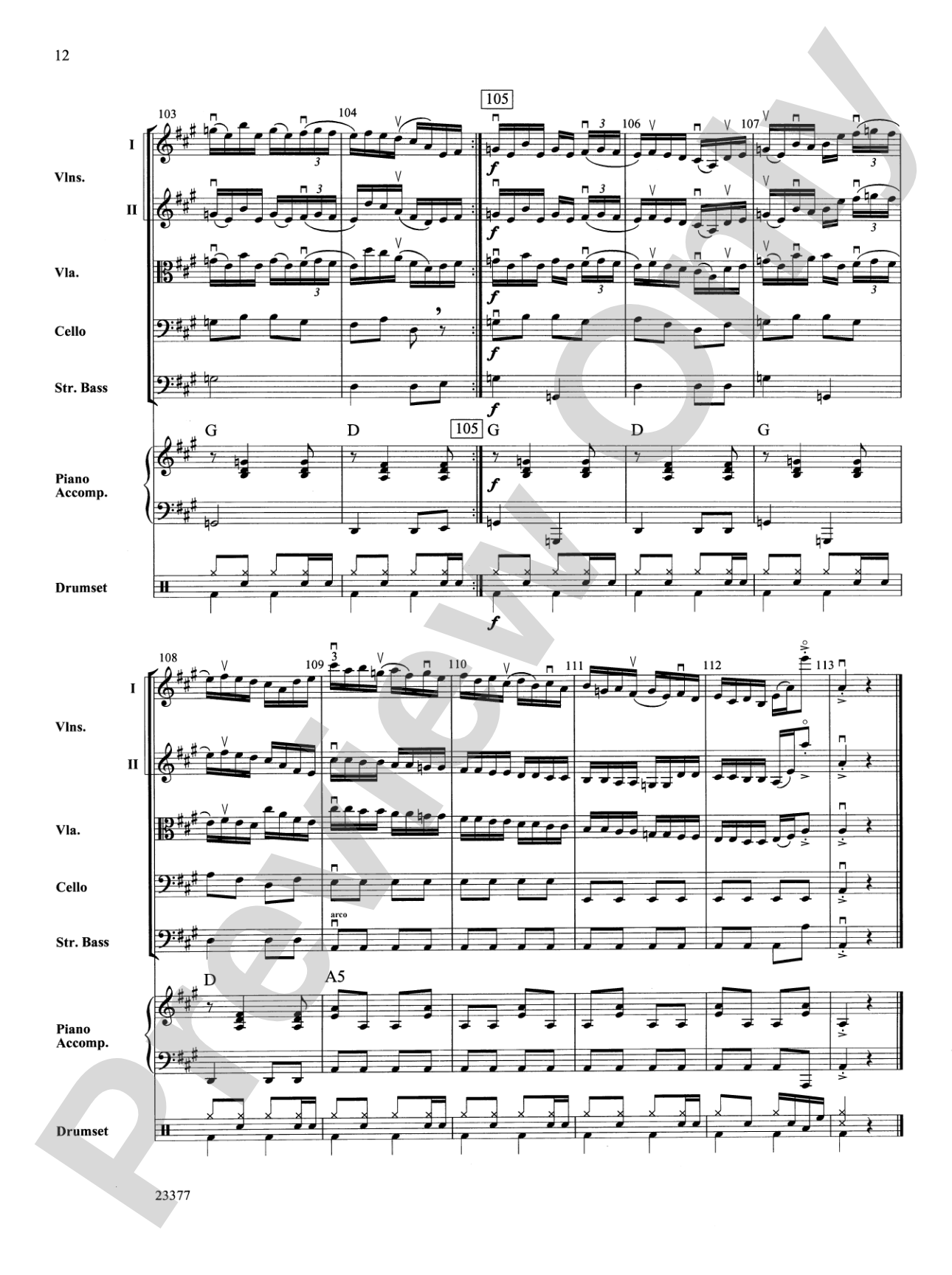 Front Porch Jam: String Orchestra Conductor Score & Parts