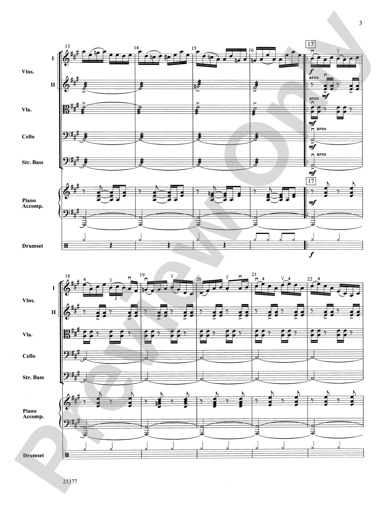 Front Porch Jam: String Orchestra Conductor Score & Parts