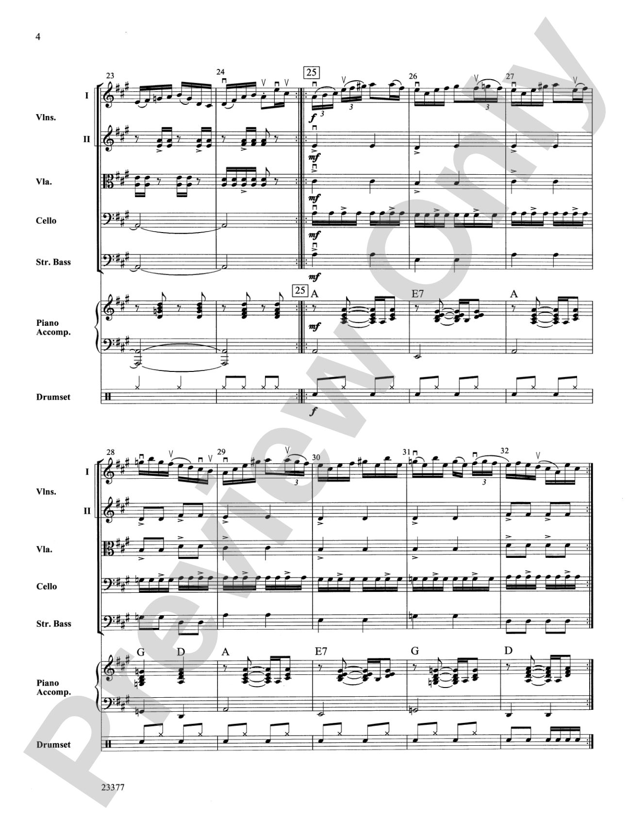 Front Porch Jam: String Orchestra Conductor Score & Parts