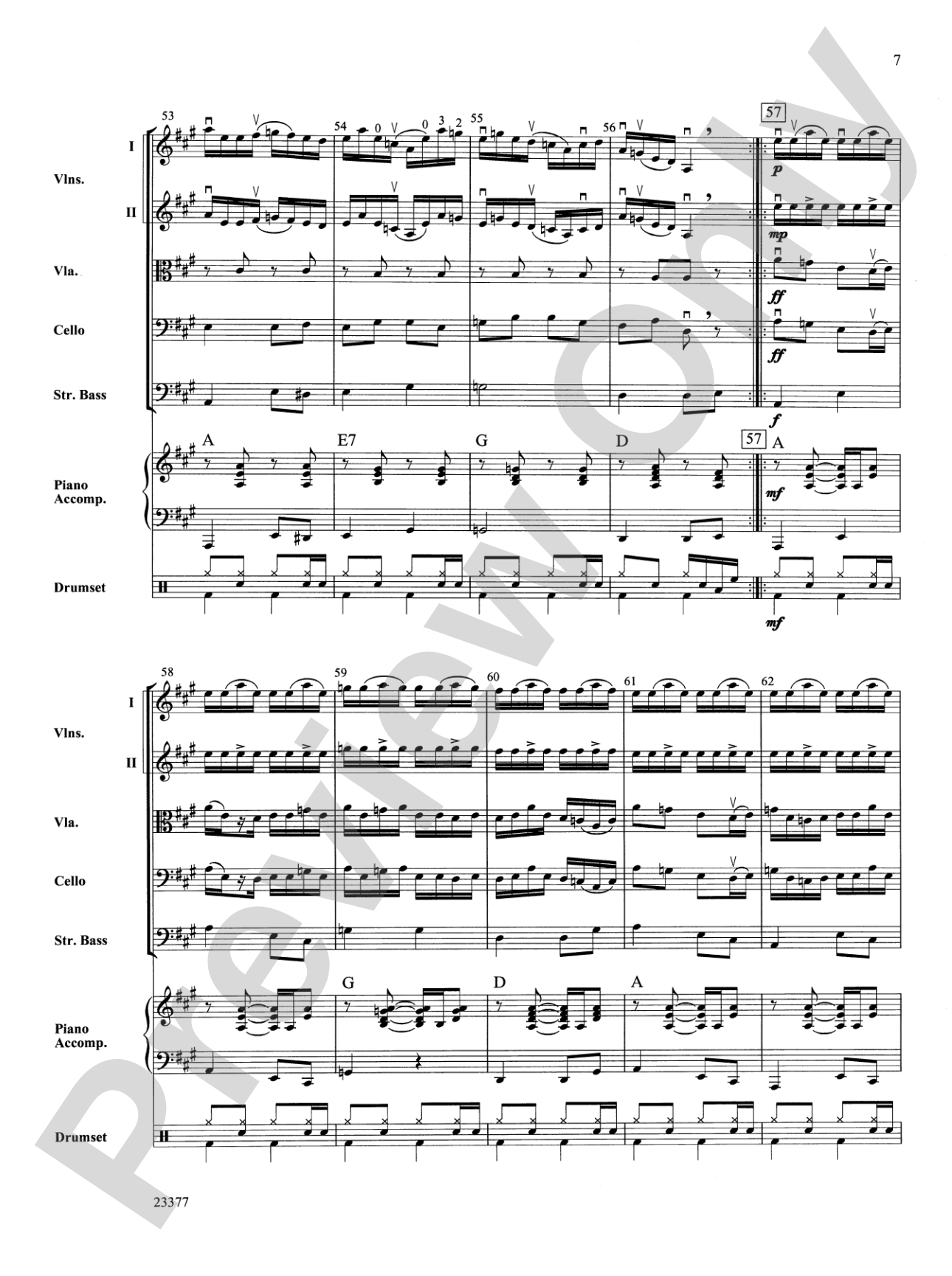 Front Porch Jam: String Orchestra Conductor Score & Parts