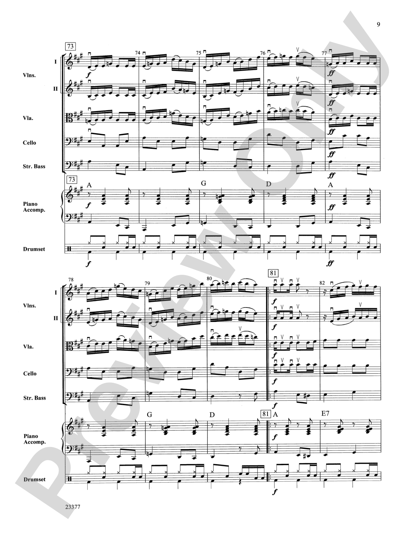 Front Porch Jam: String Orchestra Conductor Score & Parts