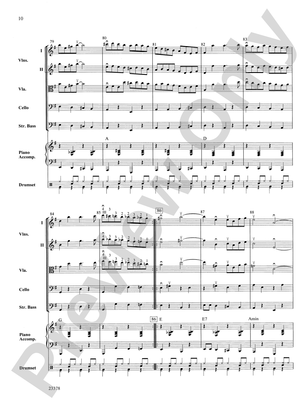 Swingin' Fiddles: String Orchestra Conductor Score & Parts