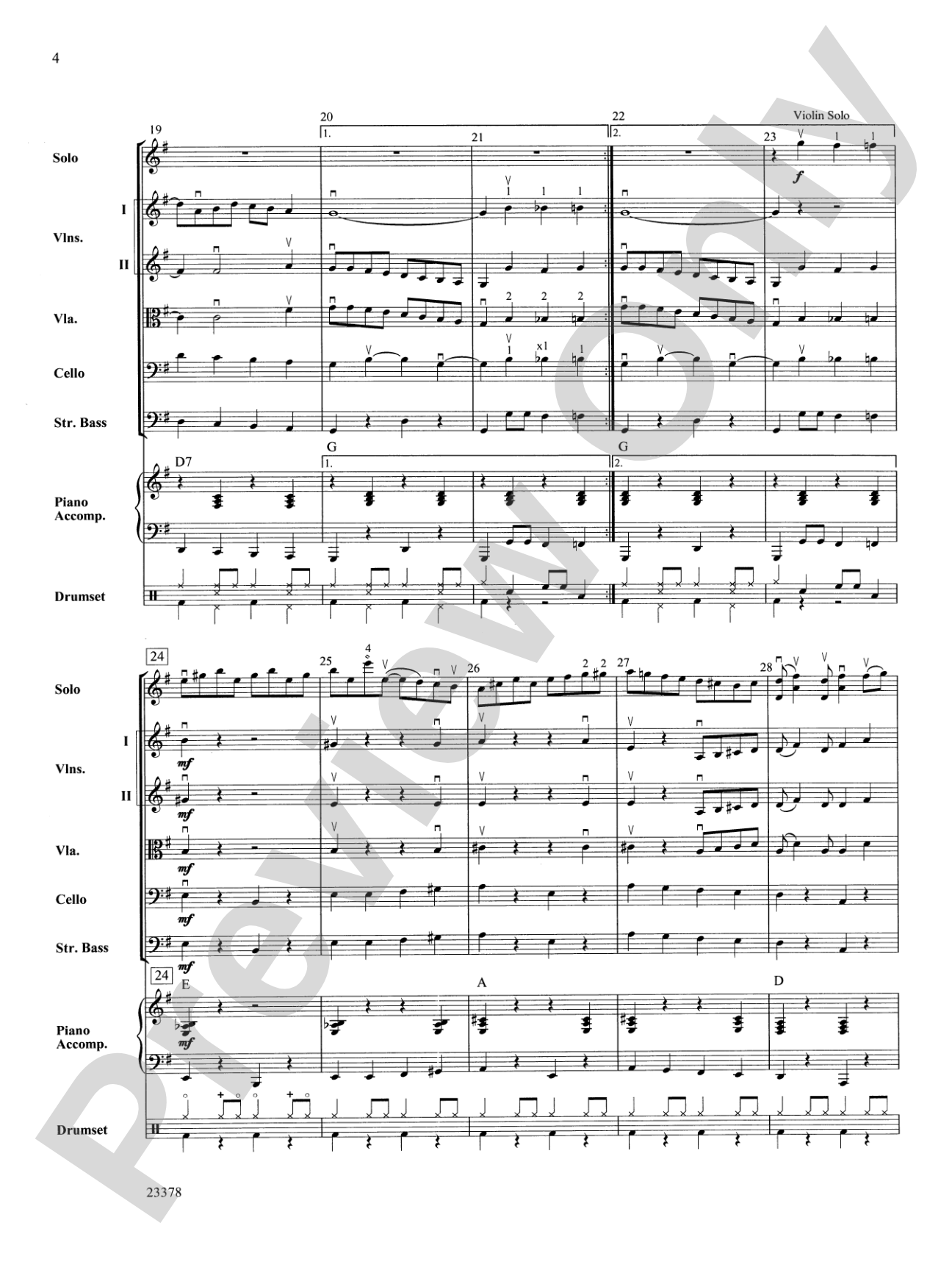 Swingin' Fiddles: String Orchestra Conductor Score & Parts