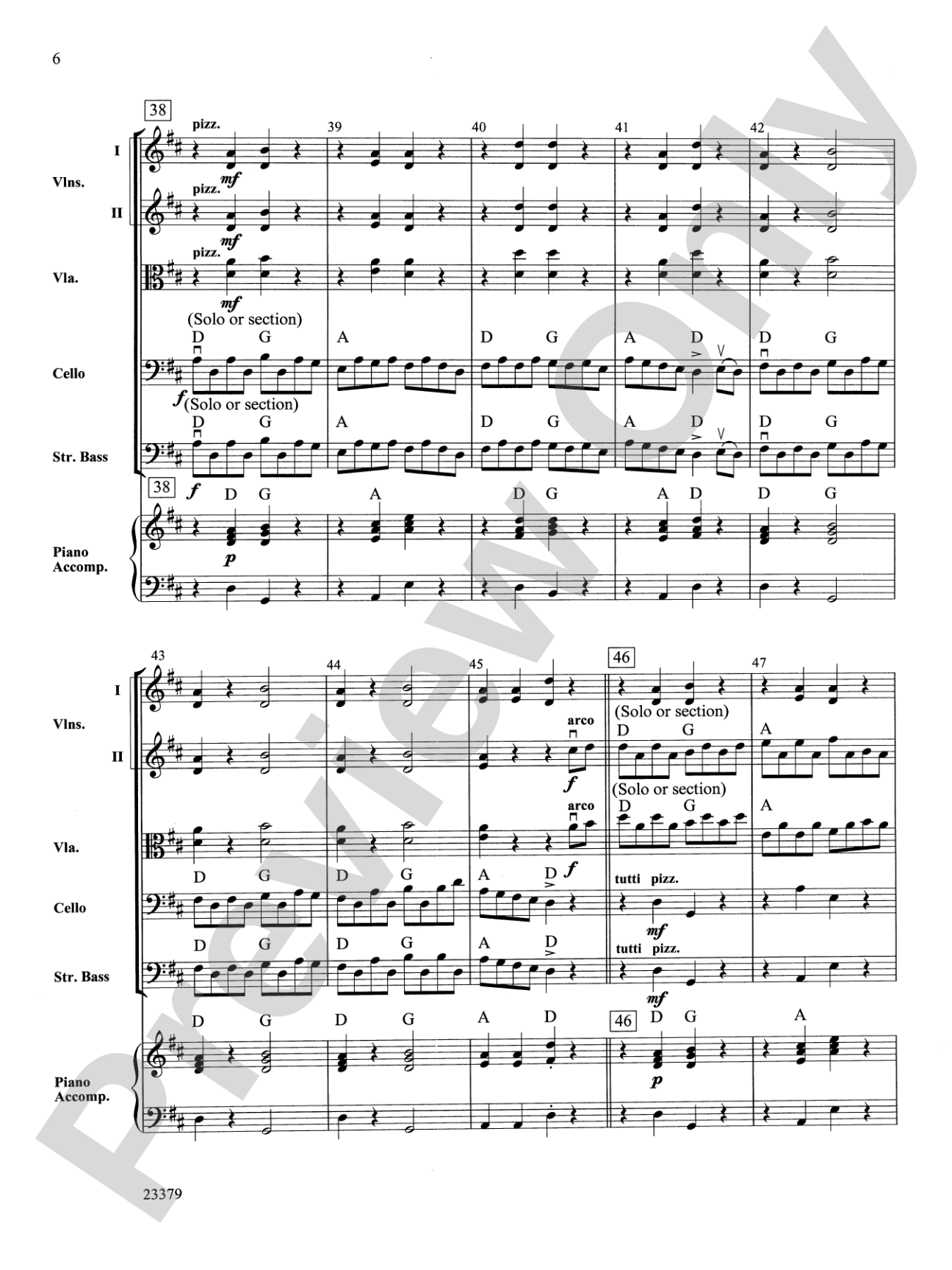 Old Molly Hare: String Orchestra Conductor Score & Parts