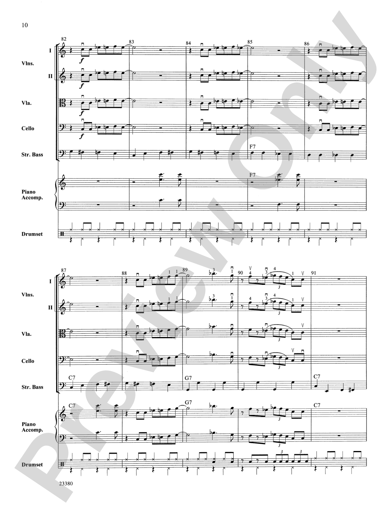Levitation: String Orchestra Conductor Score & Parts