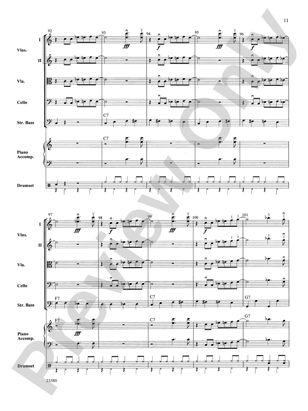 Levitation: String Orchestra Conductor Score & Parts