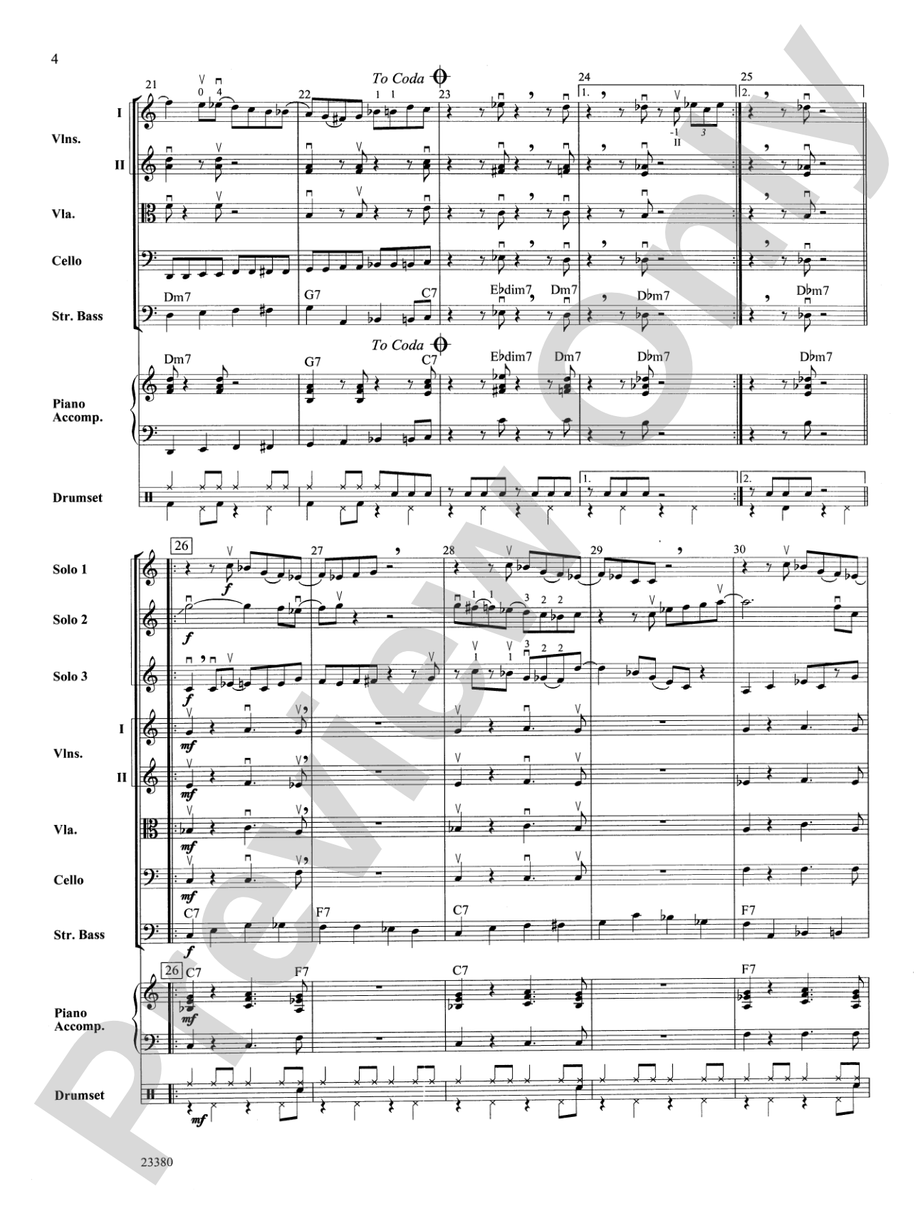 Levitation: String Orchestra Conductor Score & Parts