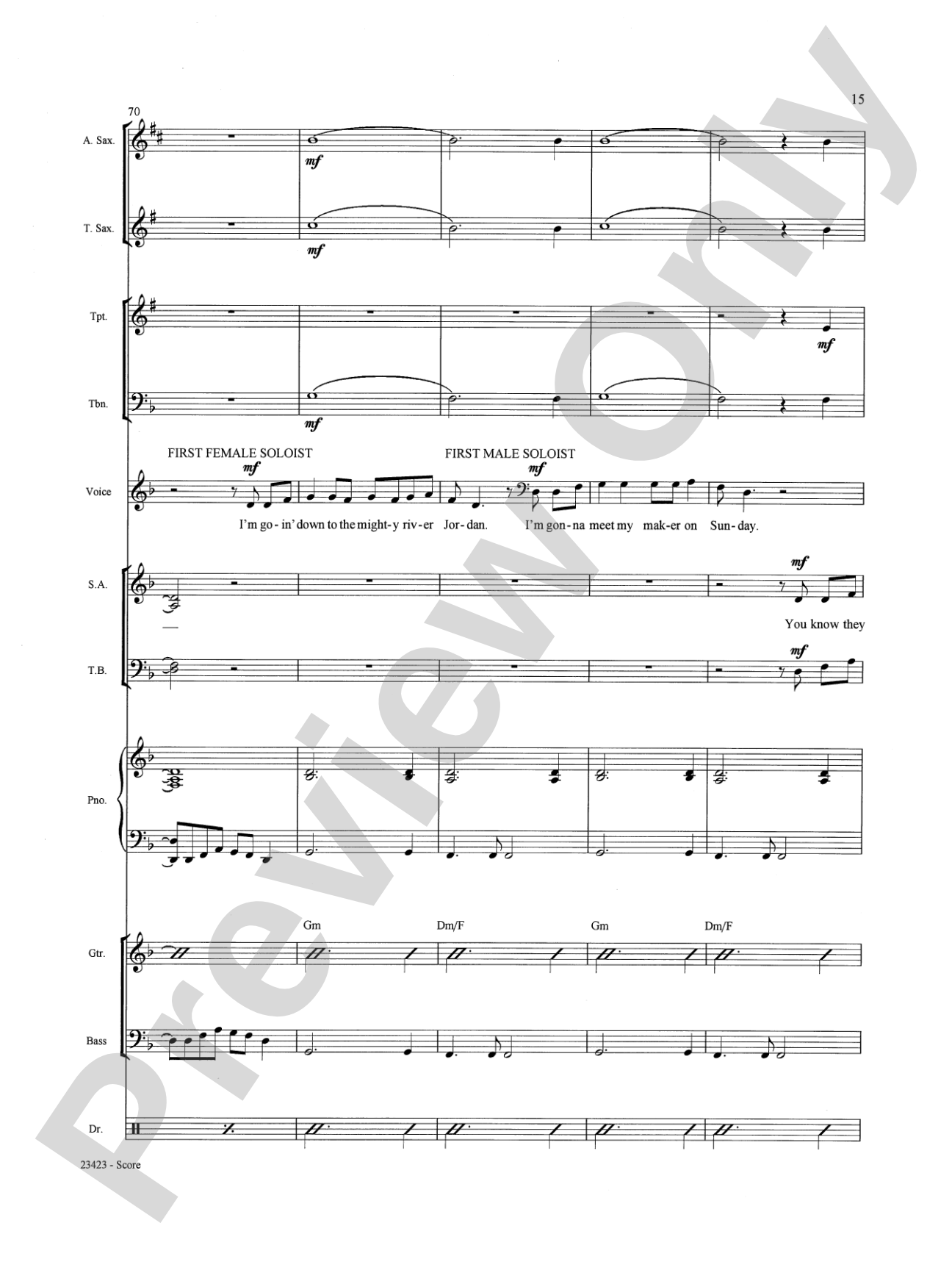 Oh, Sinner!: Choral SoundPax