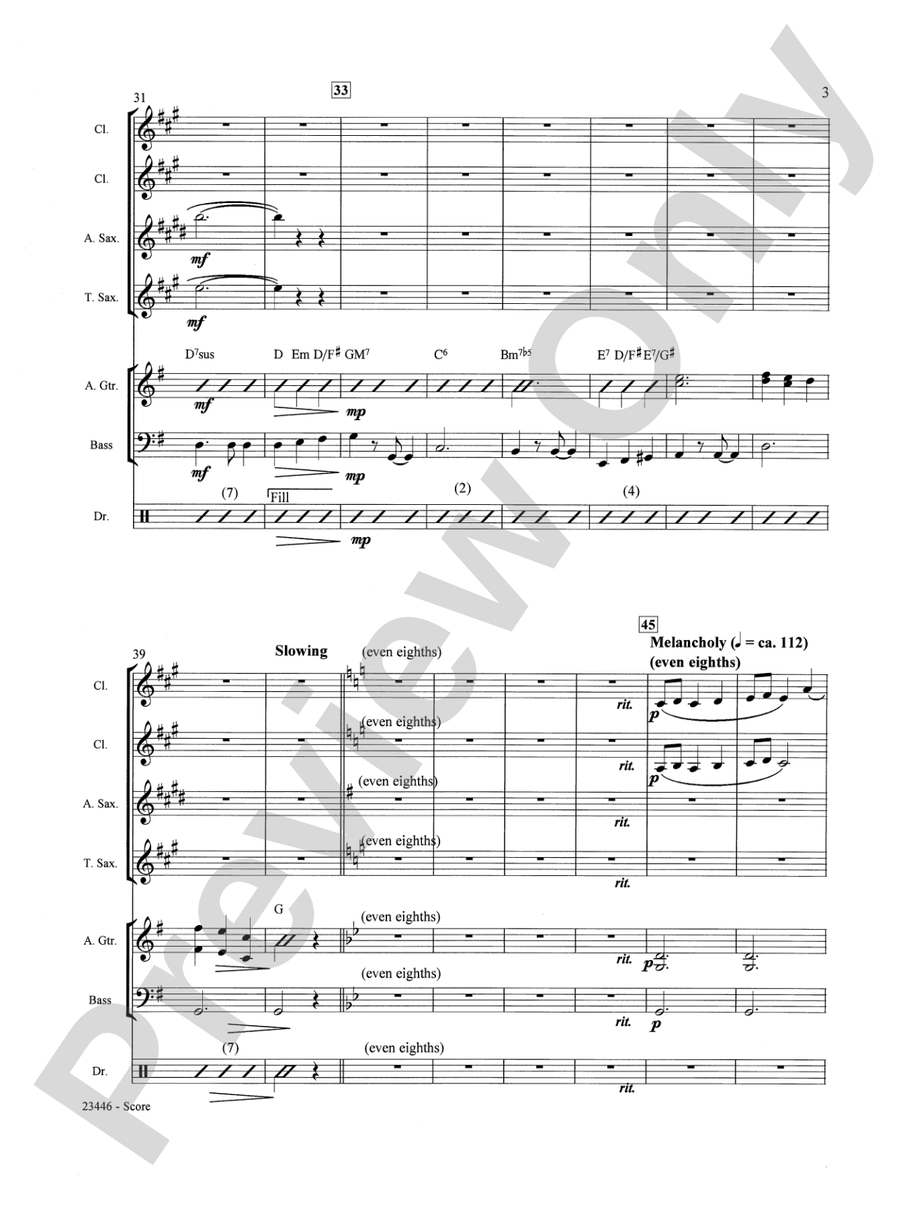 Three Jazz Carols: Choral SoundPax